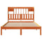 vidaXL Bookcase Bed without Mattress Wax Brown 140x190 cm Solid Wood Pine