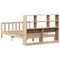 vidaXL Bookcase Bed without Mattress 140x200 cm Solid Wood Pine