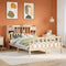 vidaXL Bookcase Bed without Mattress 140x190 cm Solid Wood Pine