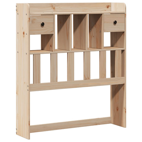 vidaXL Bookcase Bed without Mattress 90x200 cm Solid Wood Pine