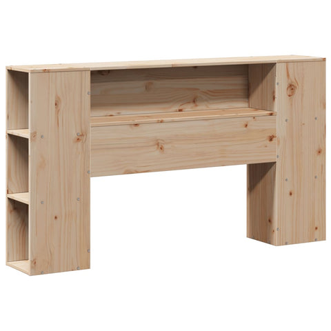 vidaXL Bookcase Bed without Mattress 120x200 cm Solid Wood Pine
