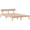 vidaXL Bookcase Bed without Mattress 160x200 cm Solid Wood Pine