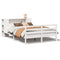 vidaXL Bookcase Bed without Mattress White 140x190 cm Solid Wood Pine