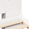 vidaXL Bookcase Bed without Mattress White 140x200 cm Solid Wood Pine