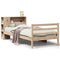 vidaXL Bookcase Bed without Mattress 90x200 cm Solid Wood Pine