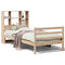 vidaXL Bookcase Bed without Mattress 90x200 cm Solid Wood Pine