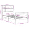 vidaXL Bookcase Bed without Mattress 90x200 cm Solid Wood Pine