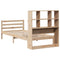 vidaXL Bookcase Bed without Mattress 100x200 cm Solid Wood Pine