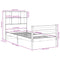 vidaXL Bookcase Bed without Mattress 100x200 cm Solid Wood Pine