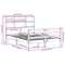 vidaXL Bookcase Bed without Mattress 160x200 cm Solid Wood Pine