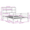 vidaXL Bookcase Bed without Mattress Wax Brown 160x200 cm Solid Wood