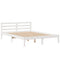 vidaXL Bookcase Bed without Mattress White 140x190 cm Solid Wood Pine