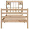 vidaXL Bookcase Bed without Mattress 100x200 cm Solid Wood Pine