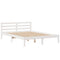 vidaXL Bookcase Bed without Mattress White 140x200 cm Solid Wood Pine