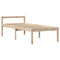 vidaXL Bookcase Bed without Mattress 100x200 cm Solid Wood Pine