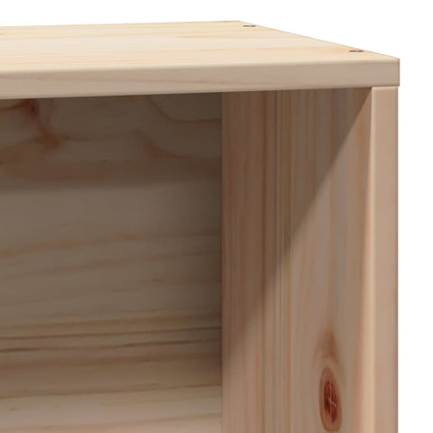 vidaXL Bookcase Bed without Mattress 100x200 cm Solid Wood Pine