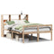 vidaXL Bookcase Bed without Mattress 120x190 cm Small Double Solid Wood Pine