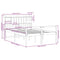 vidaXL Bookcase Bed without Mattress 140x200 cm Solid Wood Pine