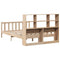 vidaXL Bookcase Bed without Mattress 120x190 cm Small Double Solid Wood Pine