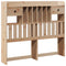 vidaXL Bookcase Bed without Mattress 160x200 cm Solid Wood Pine