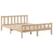 vidaXL Bookcase Bed without Mattress 160x200 cm Solid Wood Pine