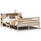 vidaXL Bookcase Bed without Mattress 120x190 cm Small Double Solid Wood Pine