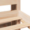 vidaXL Bookcase Bed without Mattress 140x190cm Solid Wood Pine