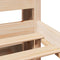 vidaXL Bookcase Bed without Mattress 90x200cm Solid Wood Pine