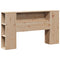 vidaXL Bookcase Bed without Mattress 135x190cm Solid Wood Pine