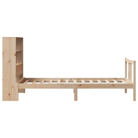 vidaXL Bookcase Bed without Mattress 90x190cm Single Solid Wood Pine
