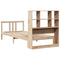 vidaXL Bookcase Bed without Mattress 90x190cm Single Solid Wood Pine