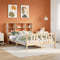 vidaXL Bookcase Bed without Mattress 120x200cm Solid Wood Pine
