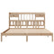 vidaXL Bookcase Bed without Mattress 180x200 cm Super King Solid Wood Pine