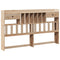 vidaXL Bookcase Bed without Mattress 180x200 cm Super King Solid Wood Pine