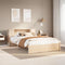 vidaXL Bookcase Bed without Mattress 120x190cm Small Double Solid Wood Pine