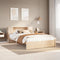 vidaXL Bookcase Bed without Mattress 120x200cm Solid Wood Pine