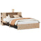 vidaXL Bookcase Bed without Mattress 160x200cm Solid Wood Pine