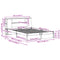 vidaXL Bookcase Bed without Mattress 160x200cm Solid Wood Pine
