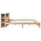 vidaXL Bookcase Bed without Mattress 180x200cm Super King Solid Wood Pine