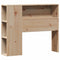vidaXL Bookcase Bed without Mattress 75x190cm Small Single Solid Wood Pine