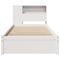 vidaXL Bookcase Bed without Mattress White 90x190cm Single Solid Wood Pine