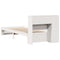 vidaXL Bookcase Bed without Mattress White 90x190cm Single Solid Wood Pine