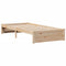 vidaXL Bookcase Bed without Mattress 100x200cm Solid Wood Pine