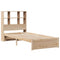 vidaXL Bookcase Bed without Mattress 90x190cm Single Solid Wood Pine