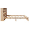 vidaXL Bookcase Bed without Mattress 120x190cm Small Double Solid Wood Pine