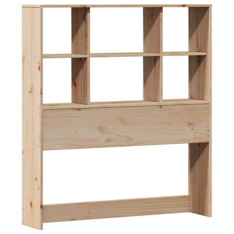 vidaXL Bookcase Bed without Mattress 90x200cm Solid Wood Pine