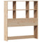 vidaXL Bookcase Bed without Mattress 90x200cm Solid Wood Pine