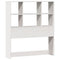vidaXL Bookcase Bed without Mattress White 90x200cm Solid Wood Pine