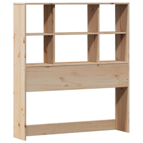 vidaXL Bookcase Bed without Mattress 100x200cm Solid Wood Pine