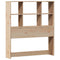 vidaXL Bookcase Bed without Mattress 100x200cm Solid Wood Pine